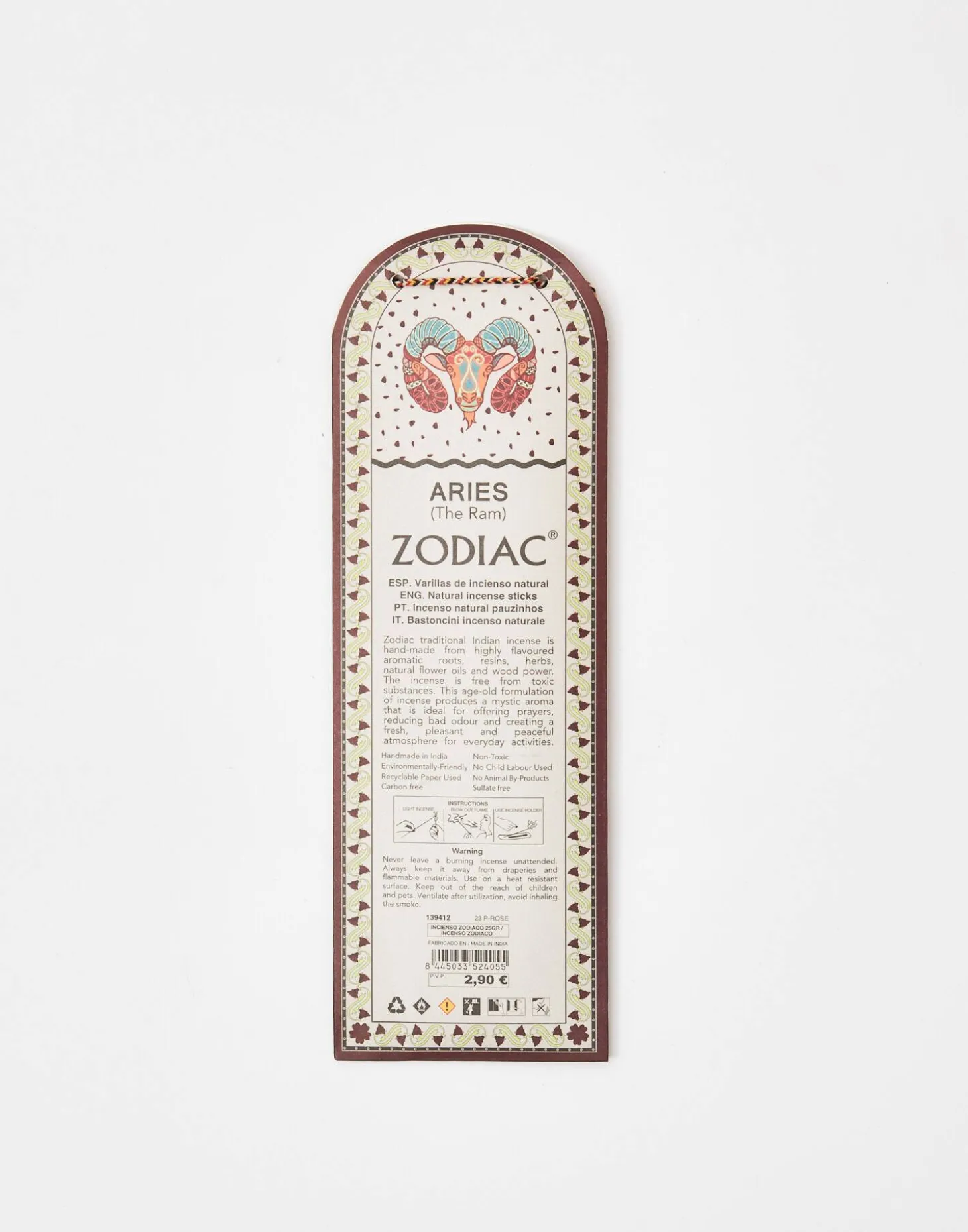 Incienso Zodiaco 25gr