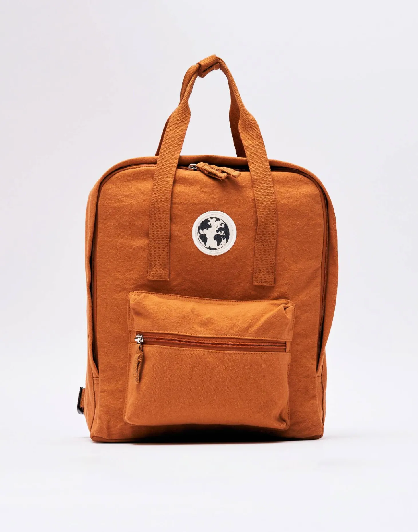 Mochila Cuadrada Canvas Lavado