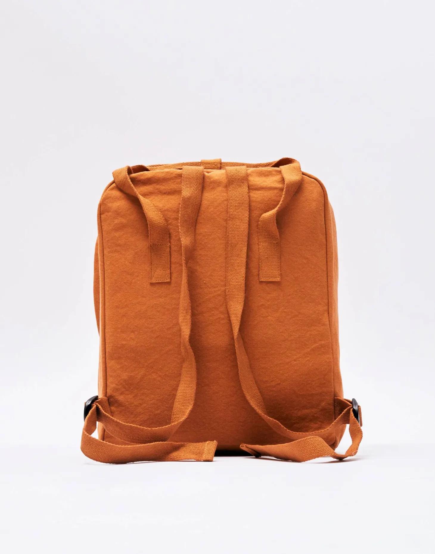 Mochila Cuadrada Canvas Lavado