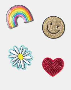 Set 4 Parches Rainbow